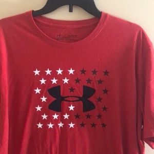 Red Under Armour T-shirt